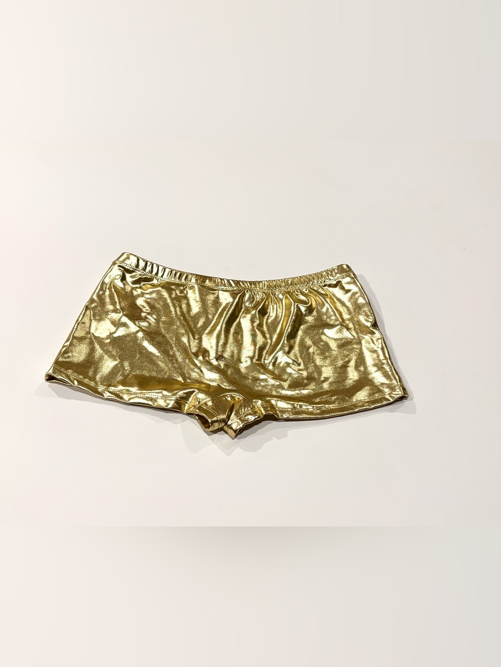 Party City Gold Metallic Women's short Shorts